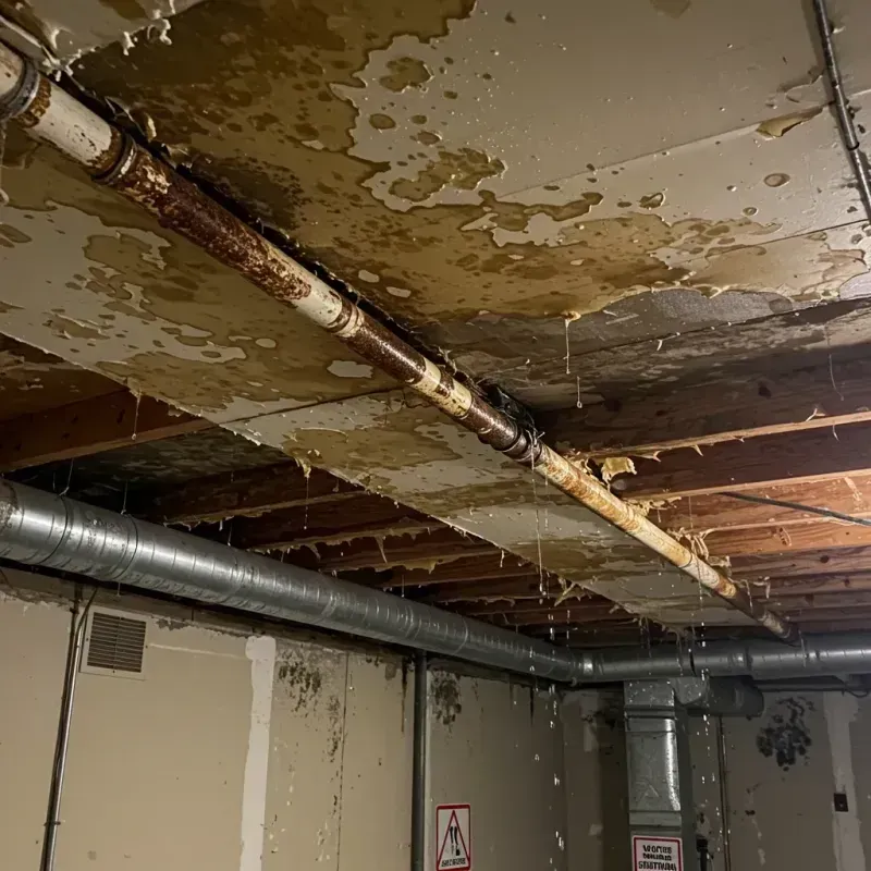 Ceiling Water Damage Repair in China, TX